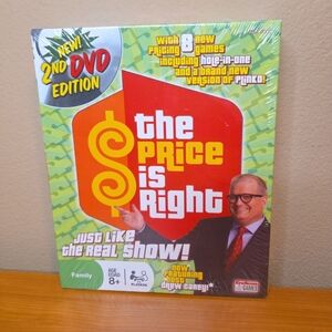 The Price is Right 2nd DVD Edition Drew Carey Family Board Game DAMAGED BOX